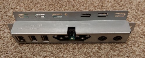 Usb firewire audio - usb/firewire/audio/leds, front